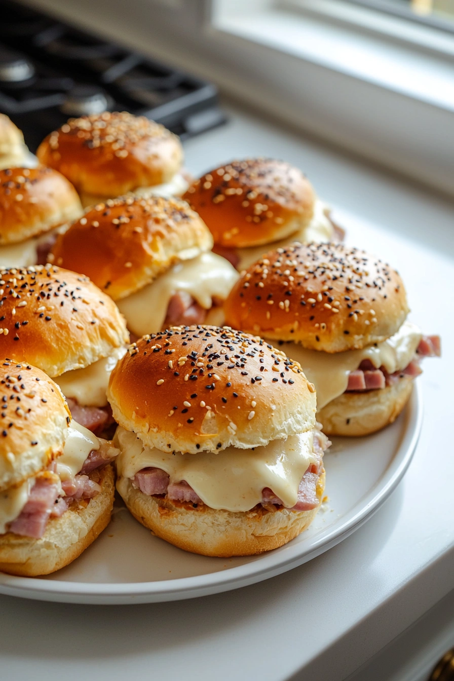Ham and Havarti Sliders