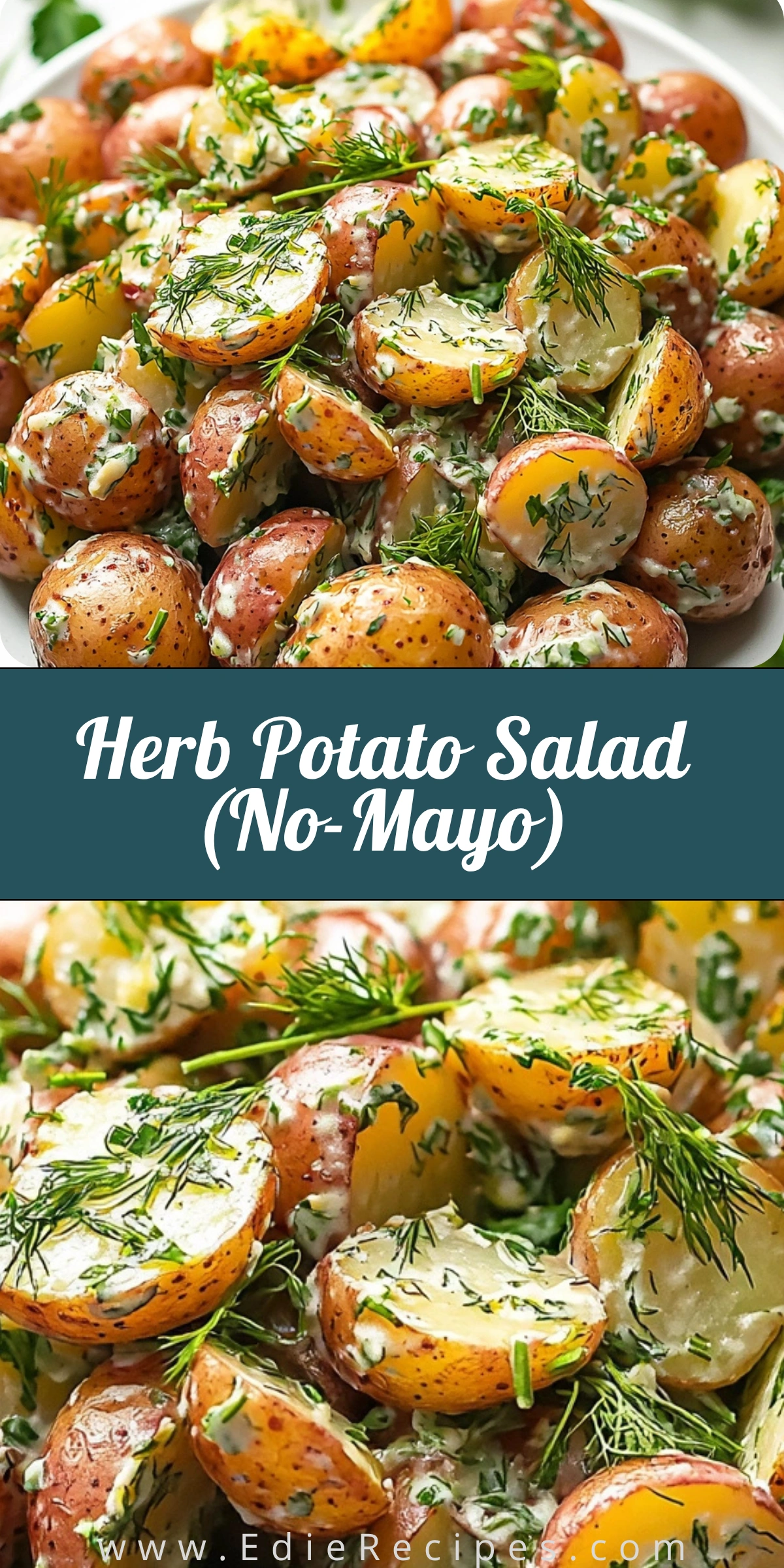 Herb Potato Salad (No-Mayo)