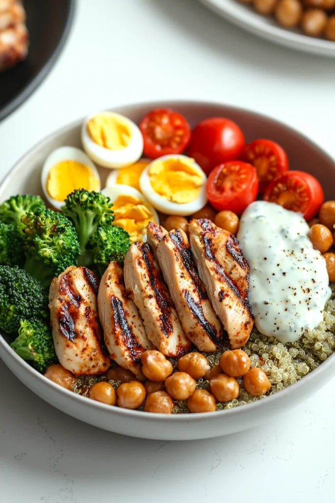 High Protein Lunch Bowl
