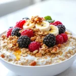 High-Protein Overnight Oats