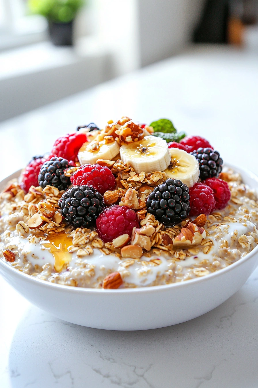 High-Protein Overnight Oats