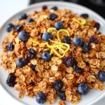 Lemon-Blueberry Granola