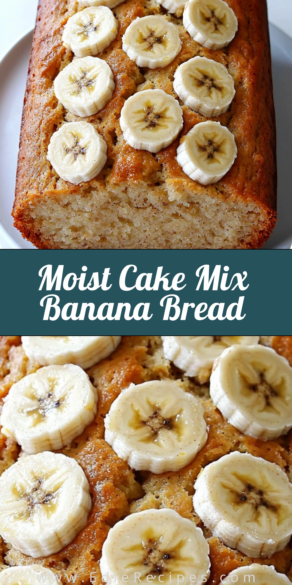 Moist Cake Mix Banana Bread The Best Banana Bread
