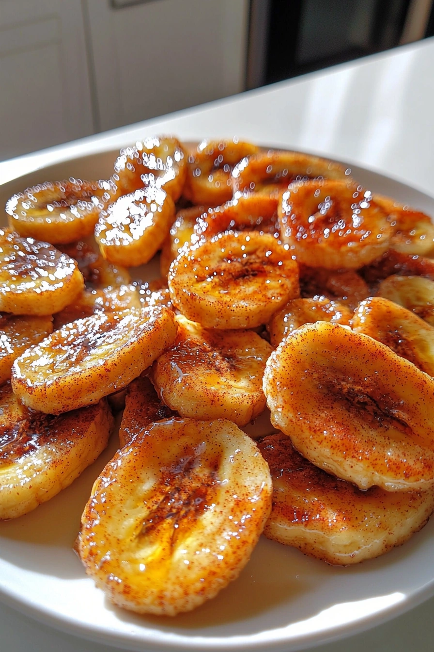 Pan-Fried Cinnamon Bananas