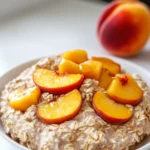 Peach Overnight Oats