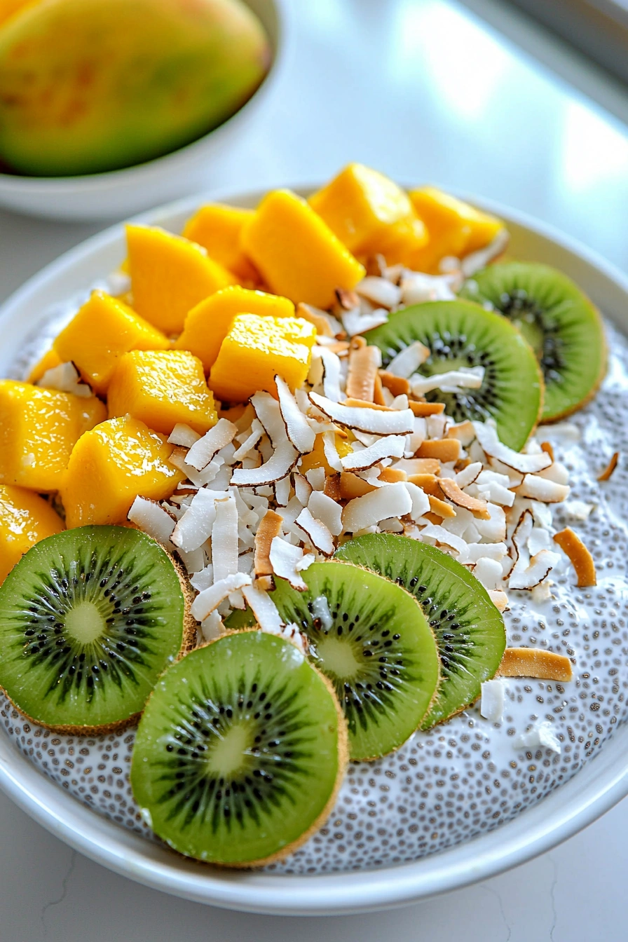 Quick Coconut Cream Chia Pudding