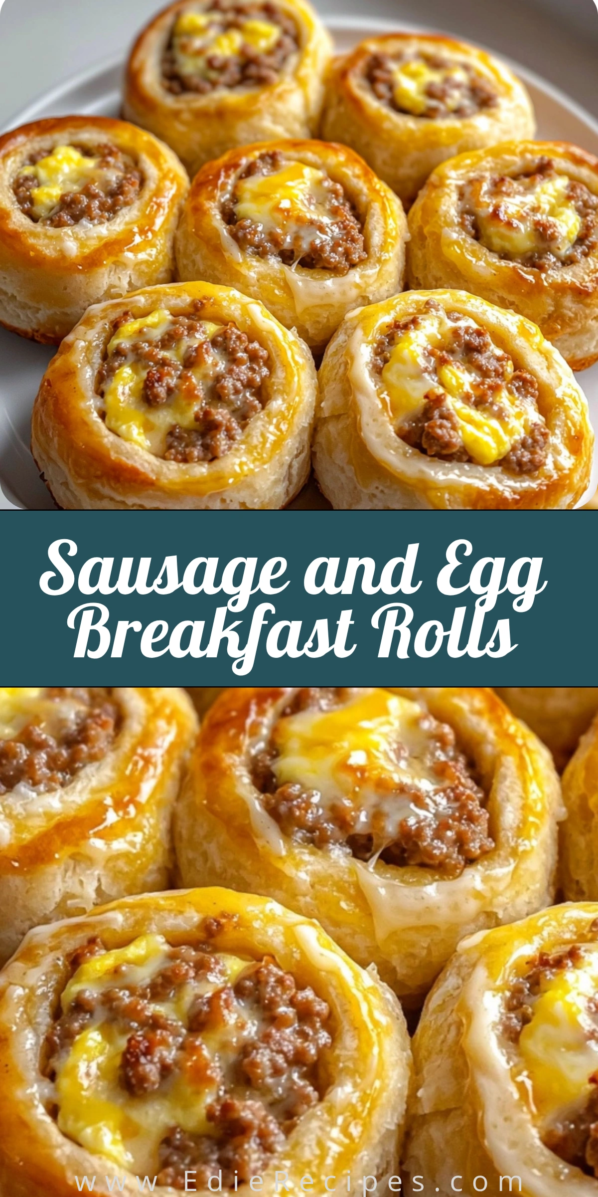 Sausage and Egg Breakfast Rolls
