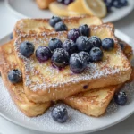 Sheet-Pan Lemon-Blueberry French Toast