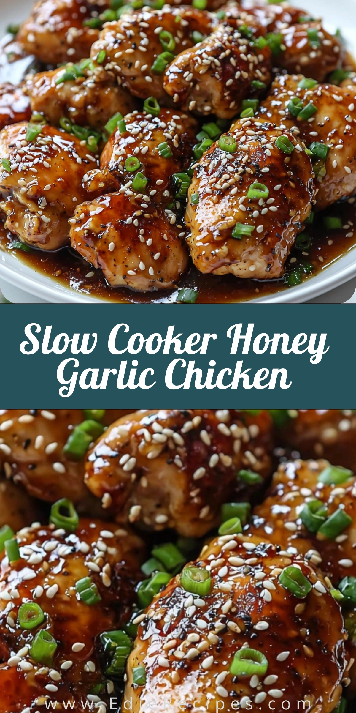 Slow Cooker Honey Garlic Chicken