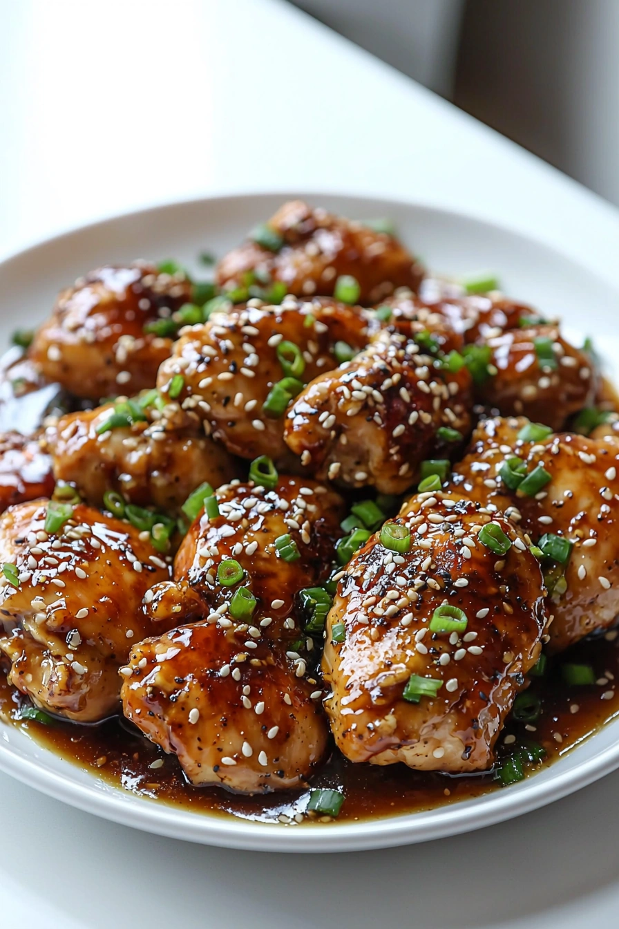 Slow Cooker Honey Garlic Chicken