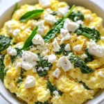 Spinach & Feta Mug Scrambled Eggs