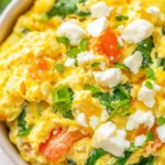 Spinach & Feta Mug Scrambled Eggs