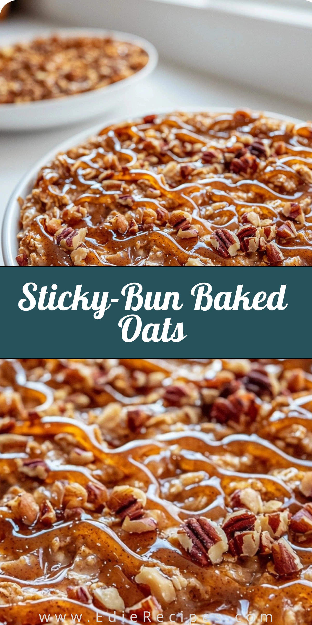 Sticky-Bun Baked Oats