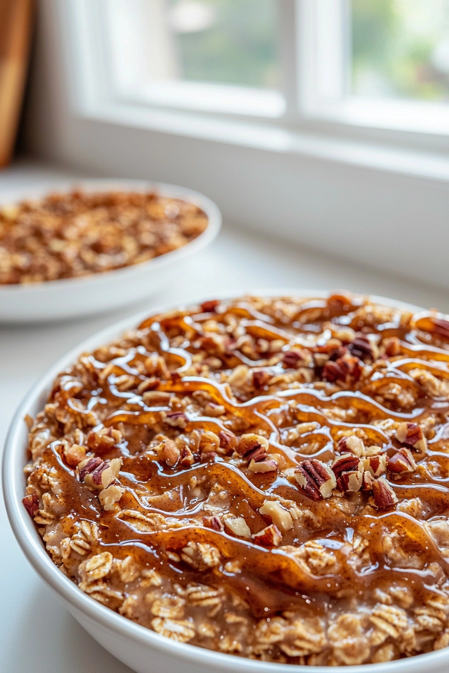 Sticky-Bun Baked Oats