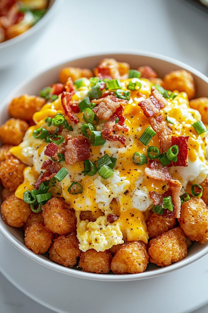 Tater Tot Breakfast Bowl