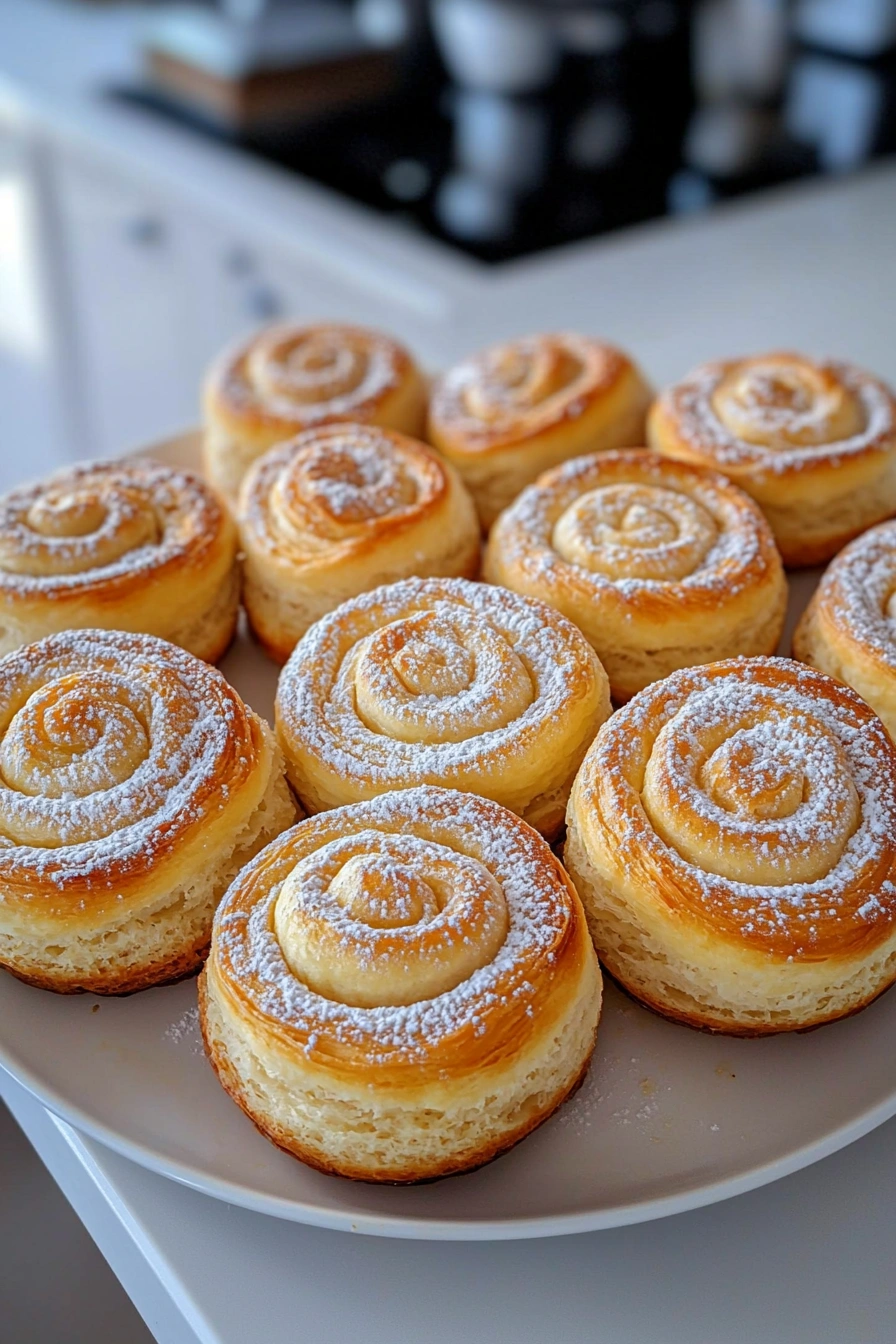 Vanilla Pan de Mallorca Rolls