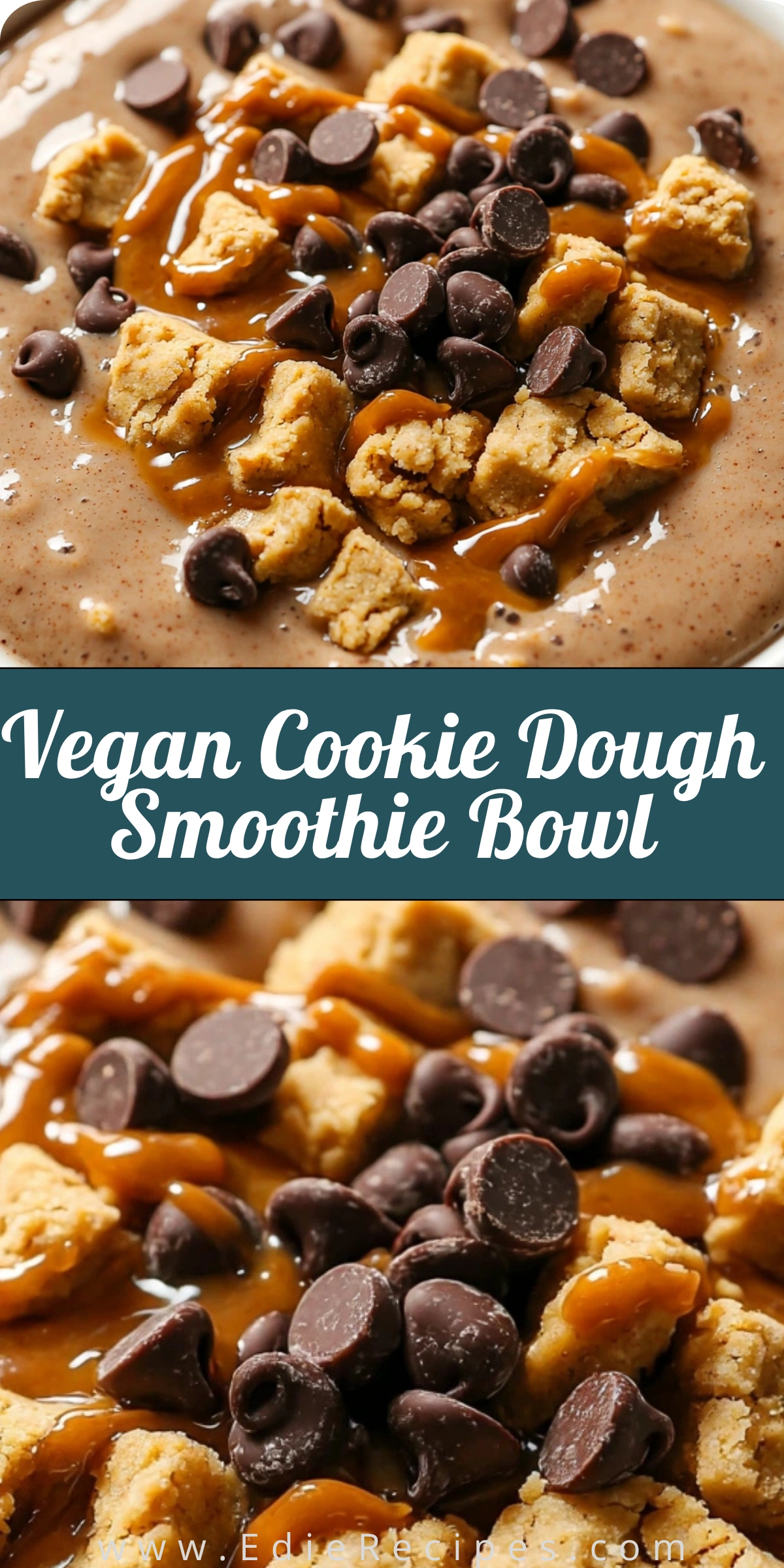 Vegan Cookie Dough Smoothie Bowl