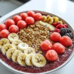 Vegan Watermelon Acai Bowl
