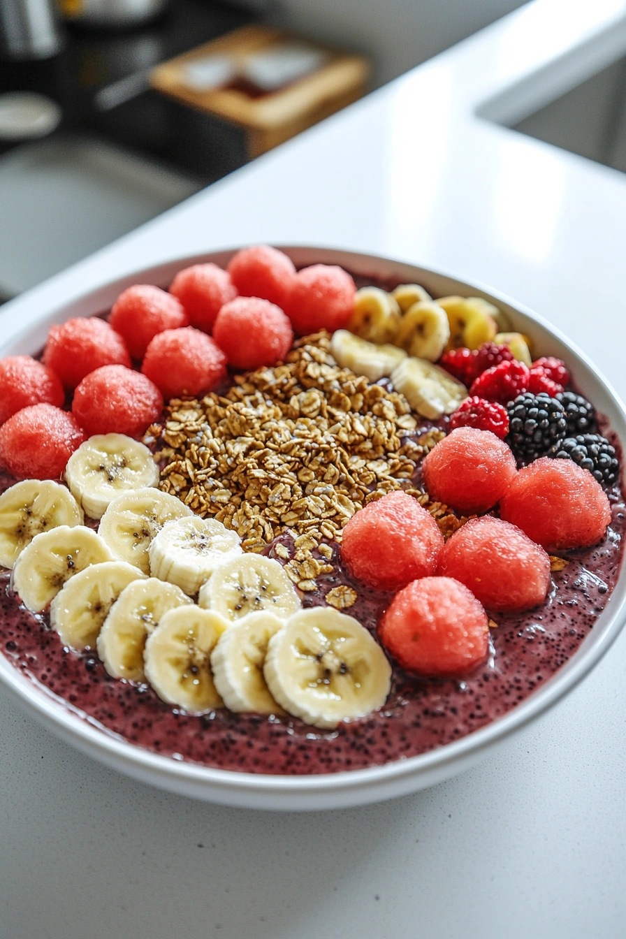 Vegan Watermelon Acai Bowl