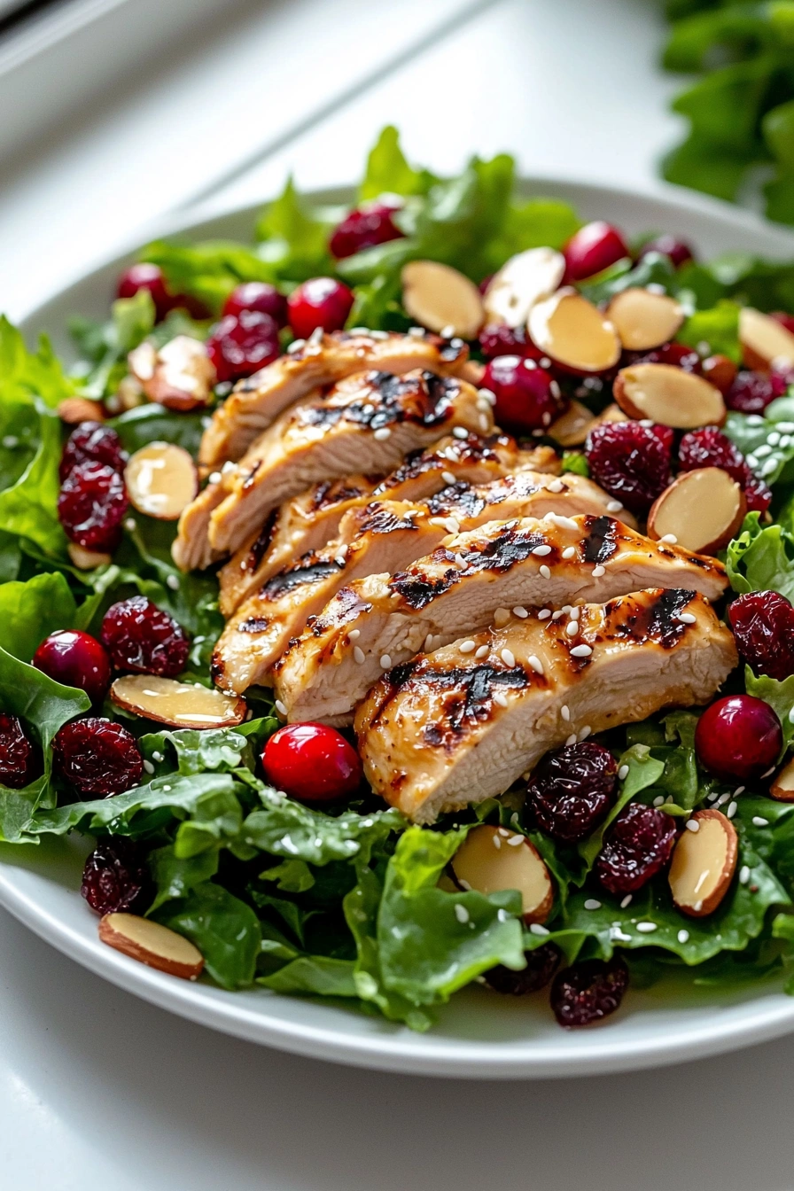 Asian Chicken Cranberry Salad