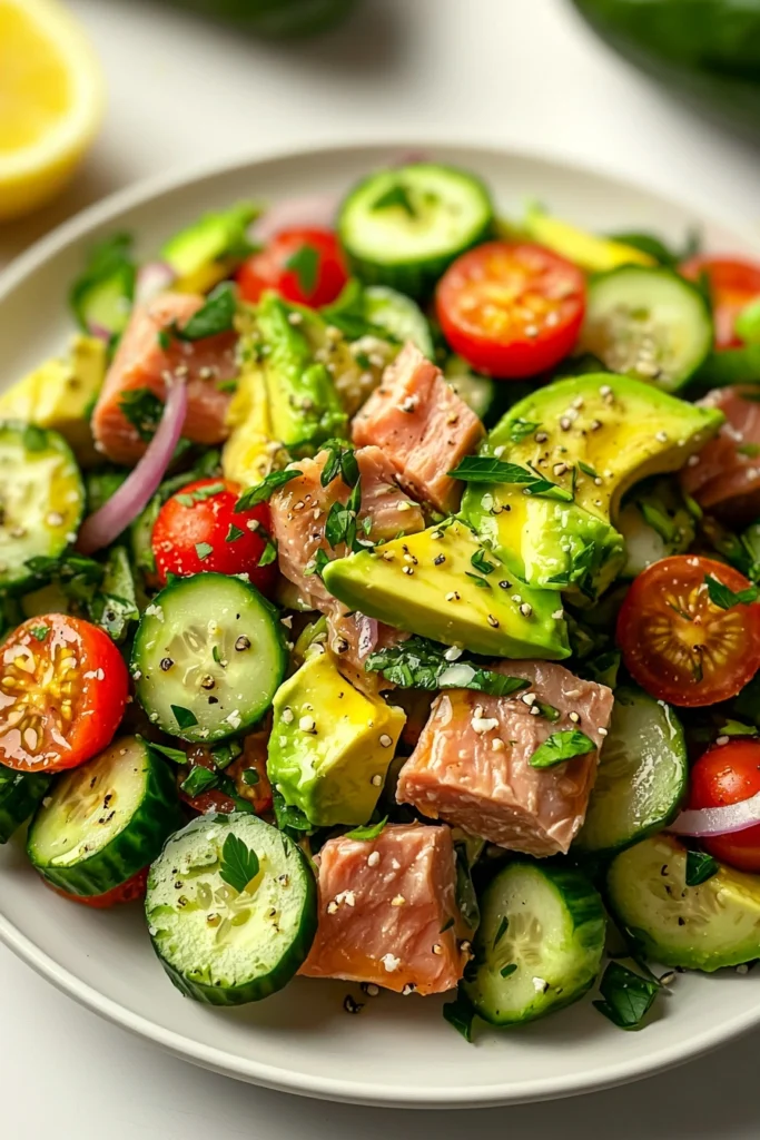 Avocado Tuna Salad