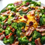 Broccoli Salad with Honey Dijon Dressing