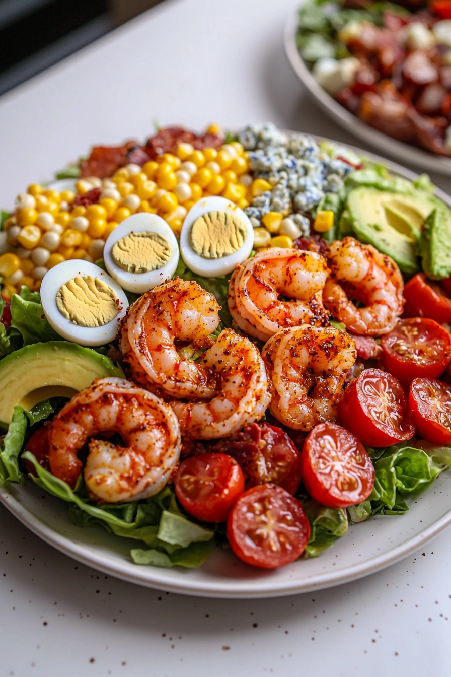 Cajun Shrimp Cobb Salad
