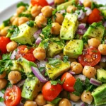 Chickpea Avocado Salad