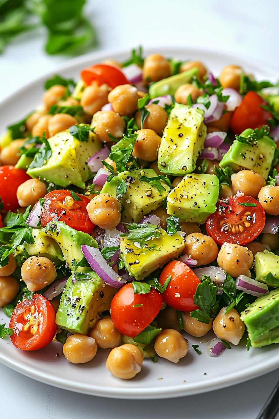 Chickpea Avocado Salad