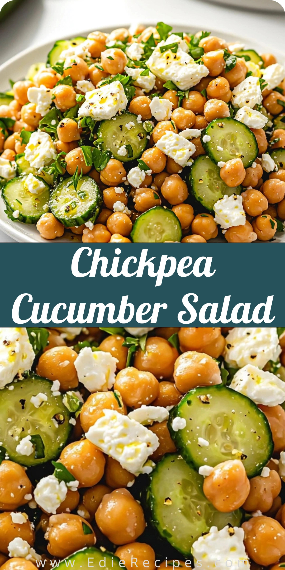 Chickpea Cucumber Salad