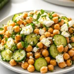 Chickpea Cucumber Salad