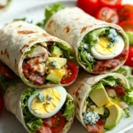 Cobb Salad Wraps