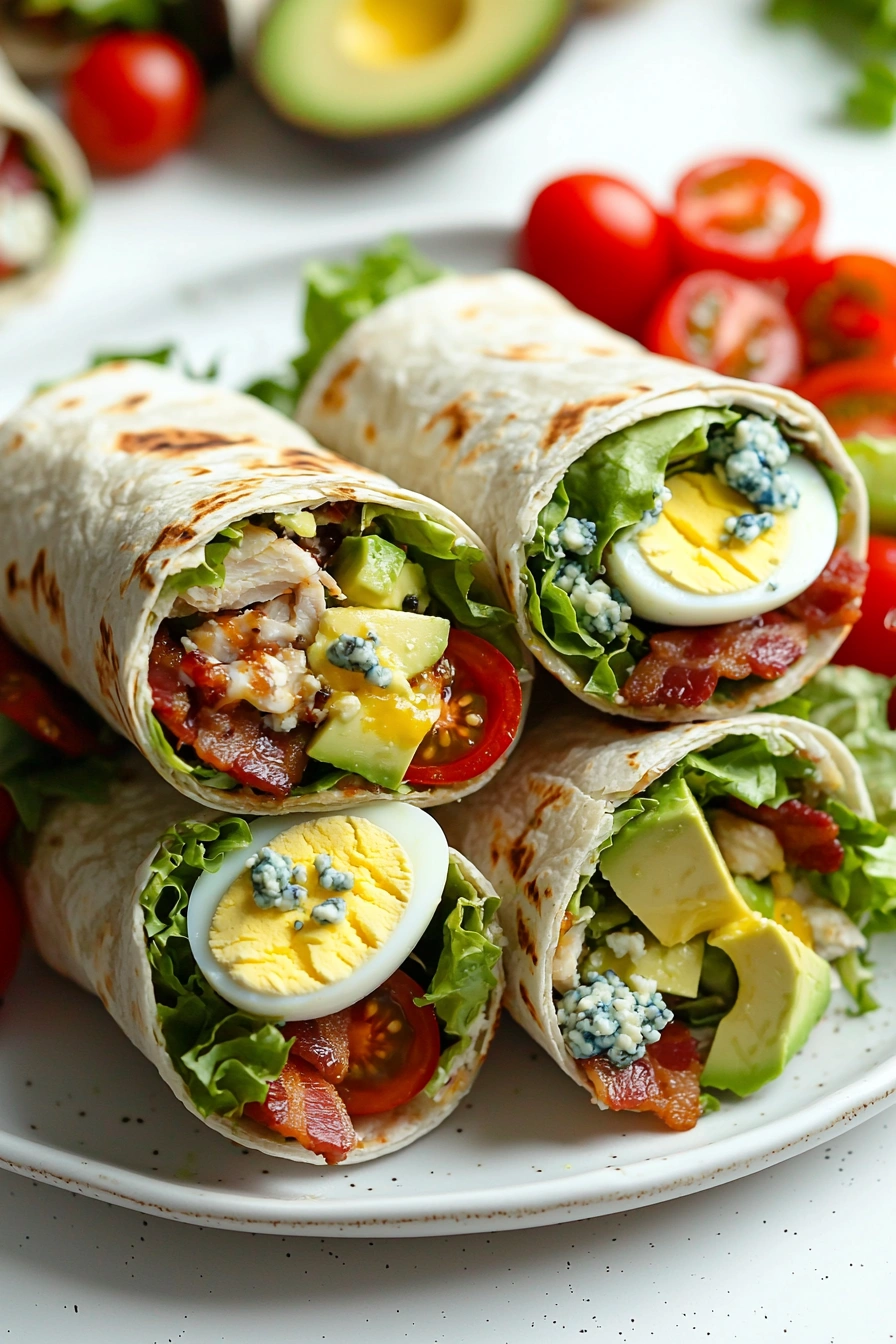 Cobb Salad Wraps