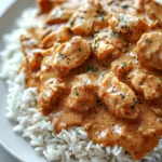 Creamy Smothered Chicken and Rice