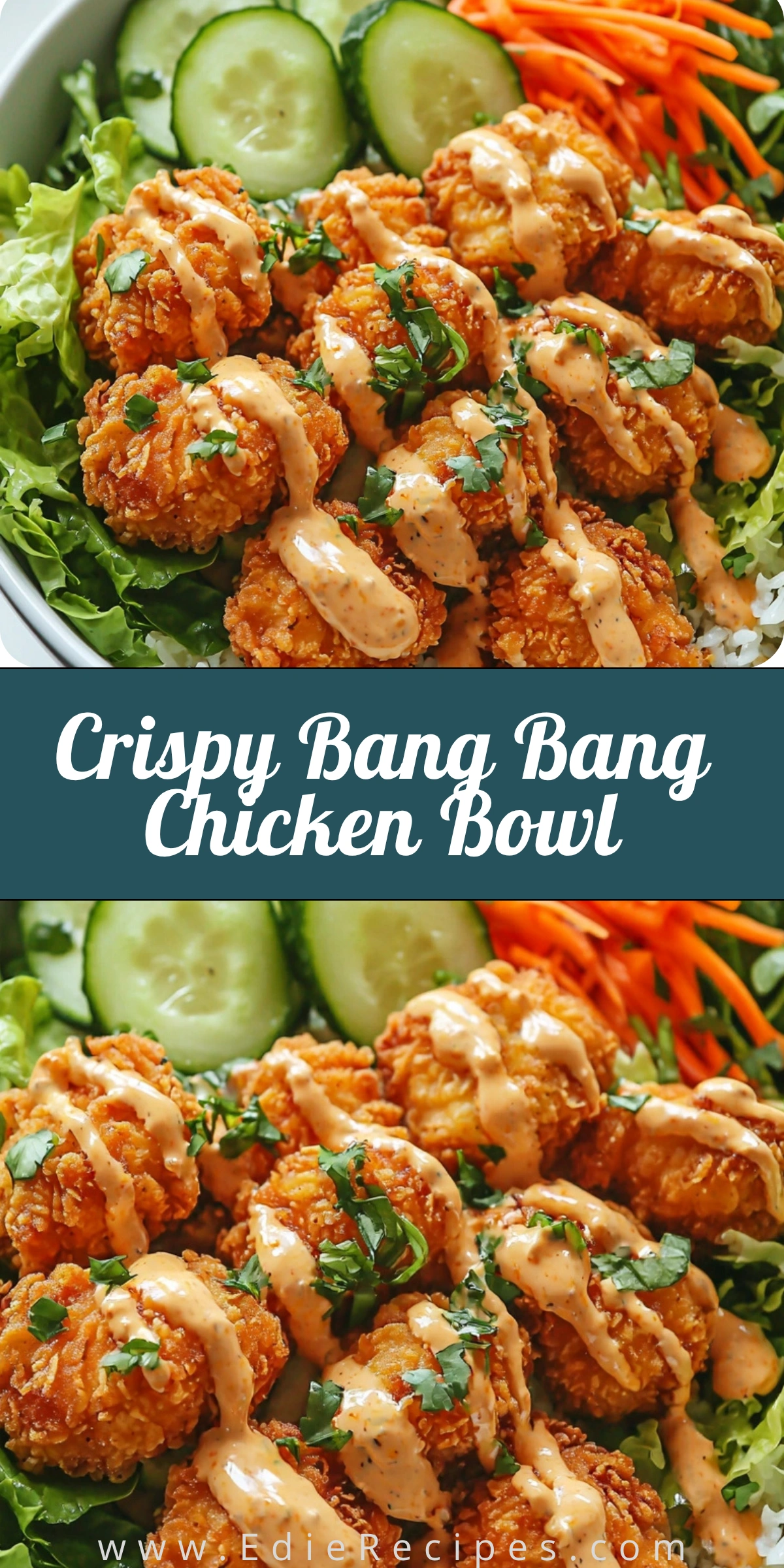 Crispy Bang Bang Chicken Bowl
