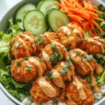 Crispy Bang Bang Chicken Bowl