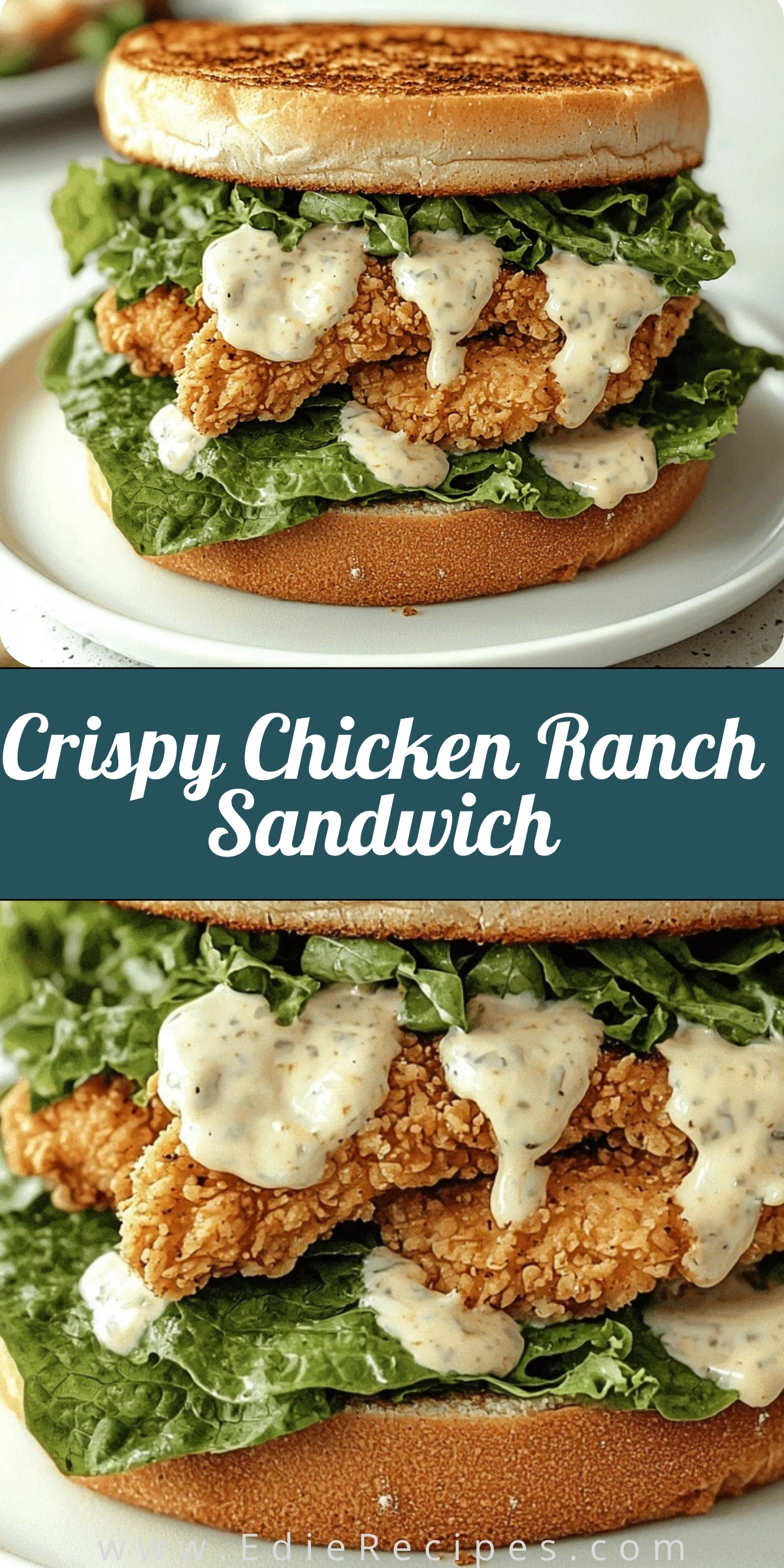 Crispy Chicken Ranch Sandwich