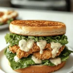 Crispy Chicken Ranch Sandwich