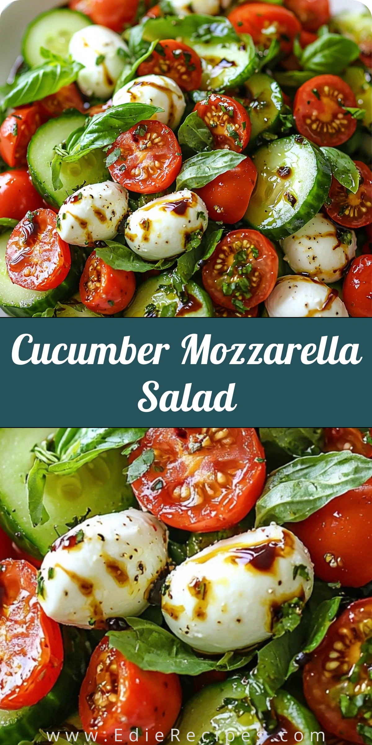 Cucumber Mozzarella Salad