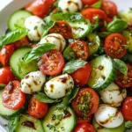 Cucumber Mozzarella Salad