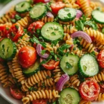 Cucumber Pasta Salad
