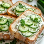 Cucumber Salad Sandwiches