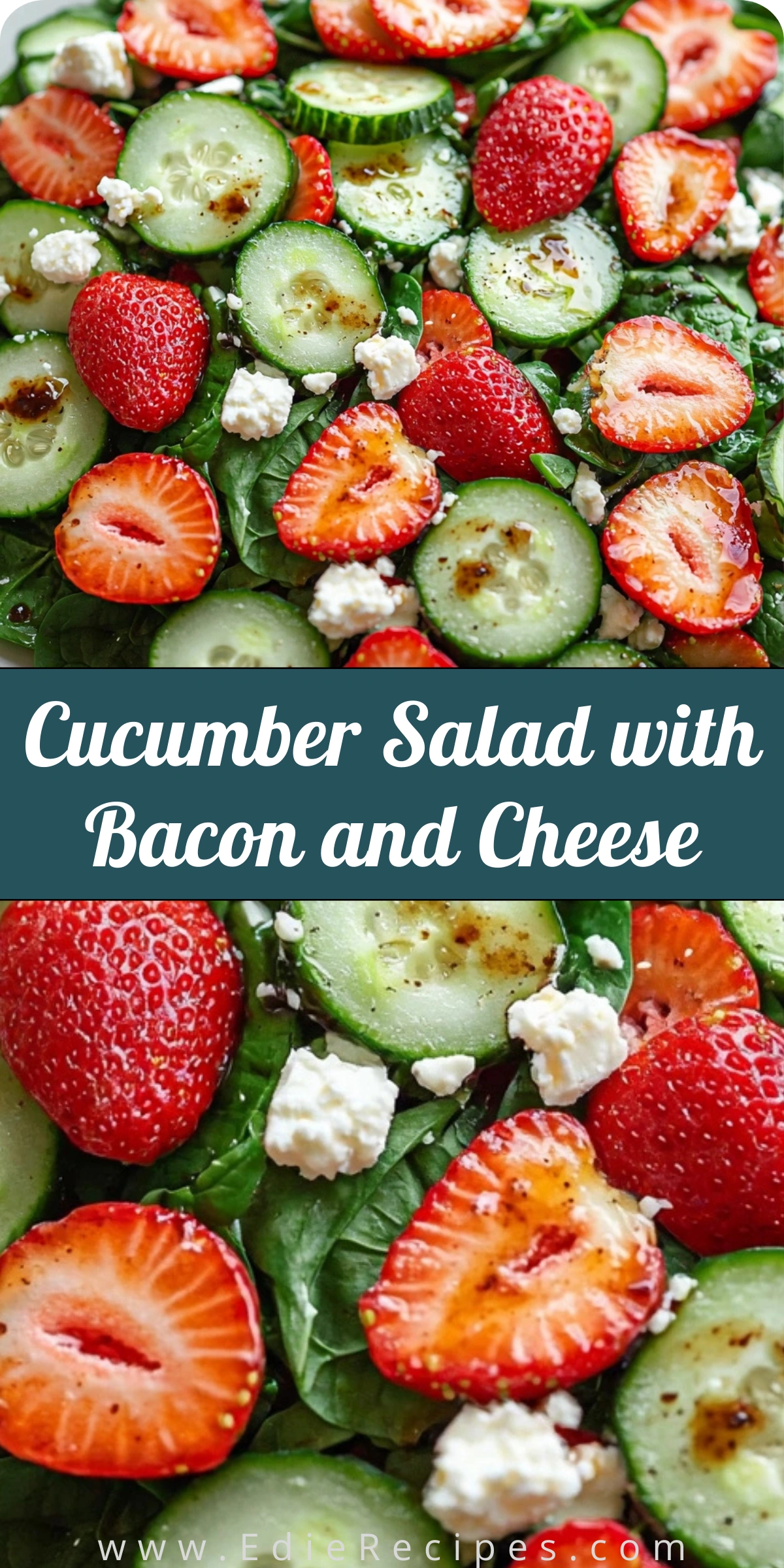 Cucumber Strawberry Salad