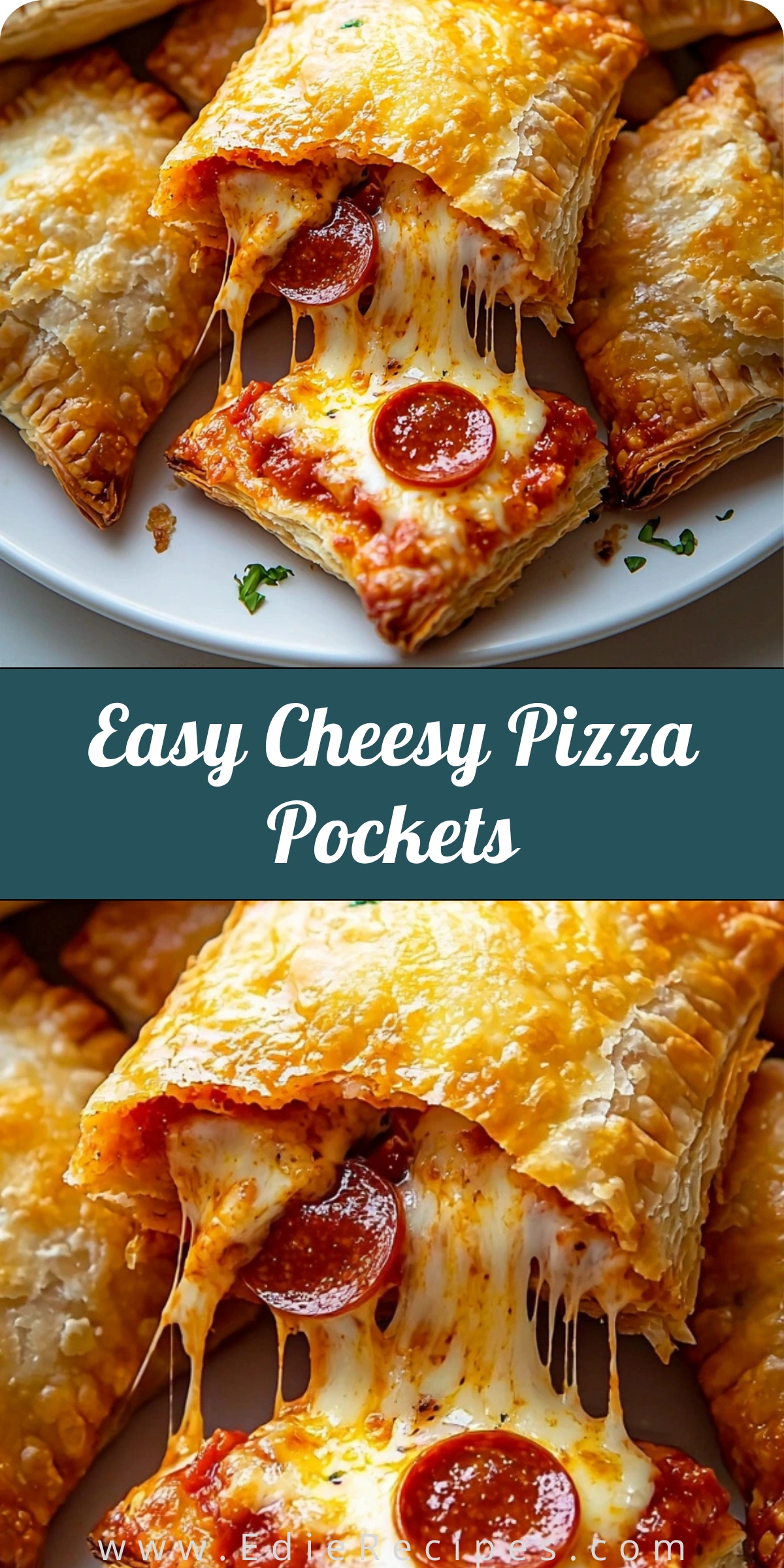 Easy Cheesy Pizza Pockets
