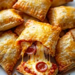 Easy Cheesy Pizza Pockets