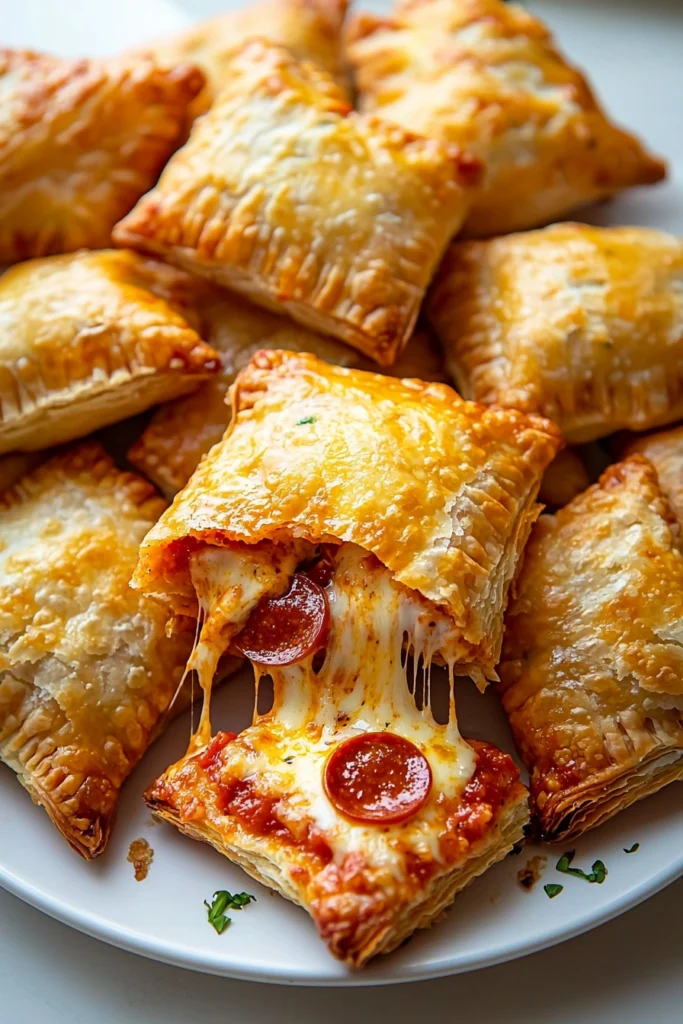 Easy Cheesy Pizza Pockets