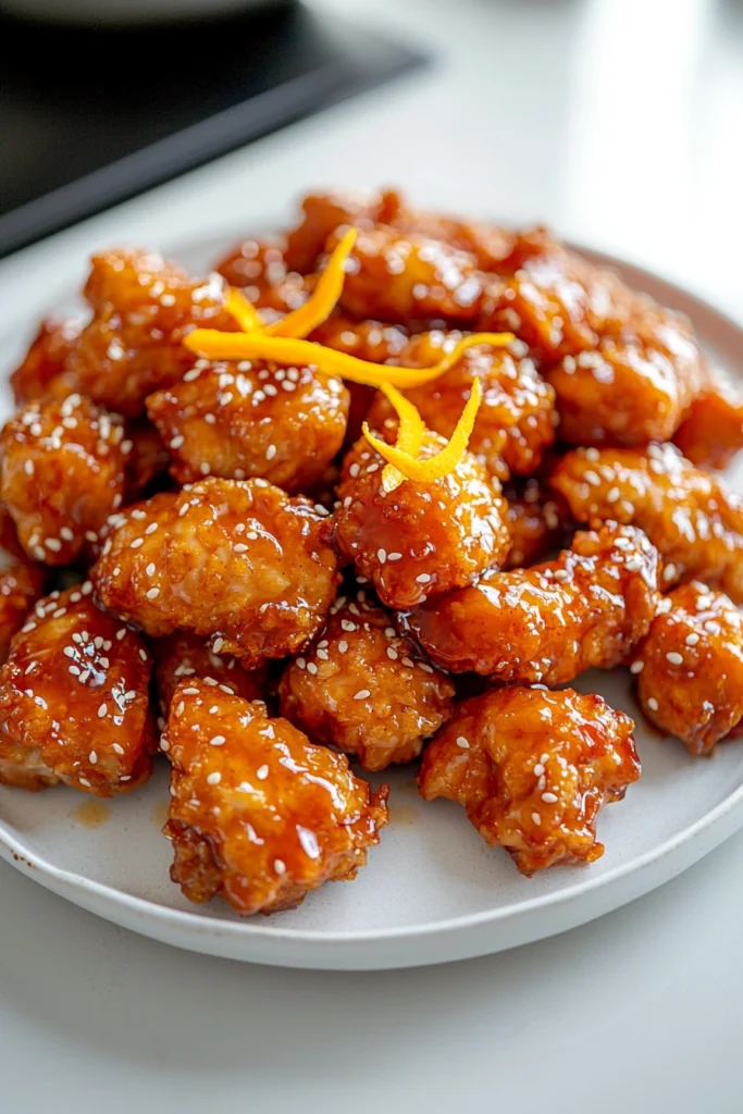Easy Crispy Orange Chicken Recipe
