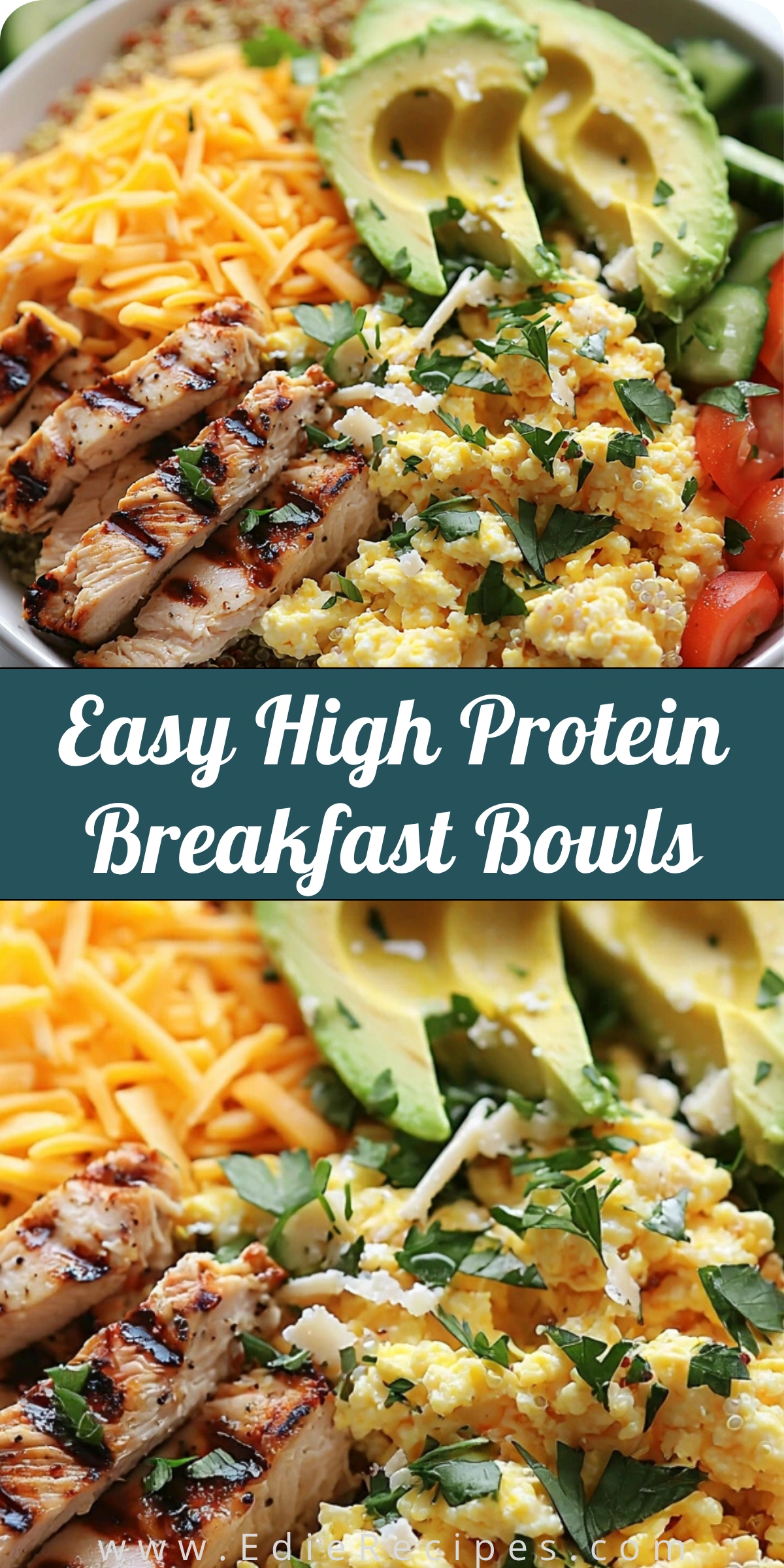 Easy High Protein Breakfast Bowls