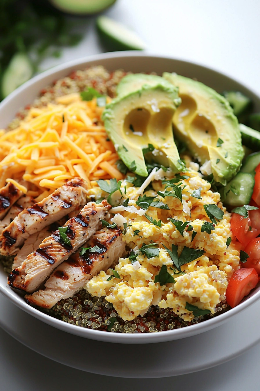 Easy High Protein Breakfast Bowls