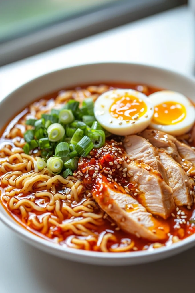 Fiery Chicken Ramen